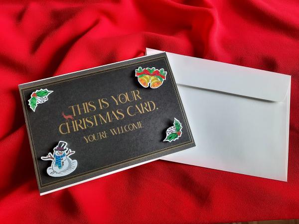 Weihnachtskarte "Your Christmas Card"